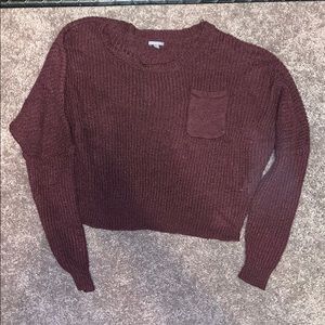 cropped sweater